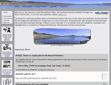 Tablet Screenshot of mcwater.org